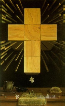 Arithmosophisches Kreuz Salvador Dali Ölgemälde